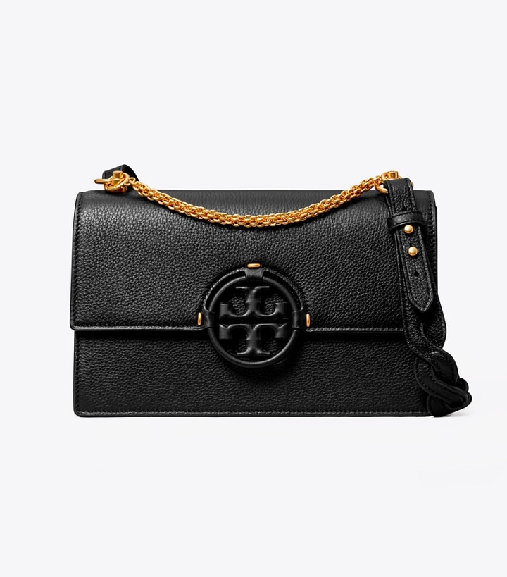 Black Tory Burch Miller Women's Shoulder Bags | AU8651302