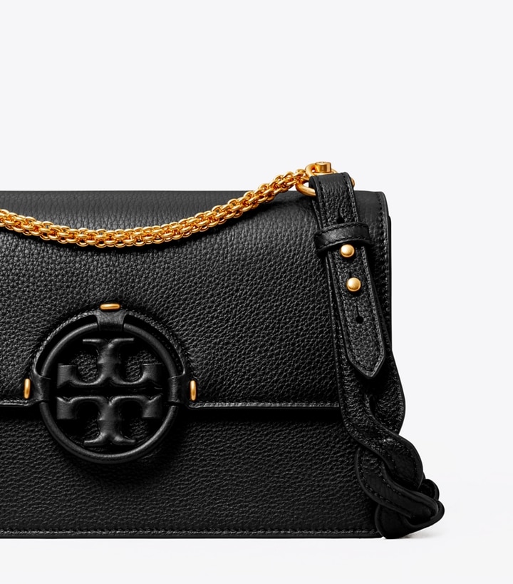 Black Tory Burch Miller Women's Shoulder Bags | AU8651302