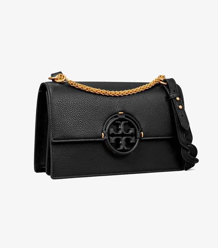 Black Tory Burch Miller Women\'s Shoulder Bags | AU8651302