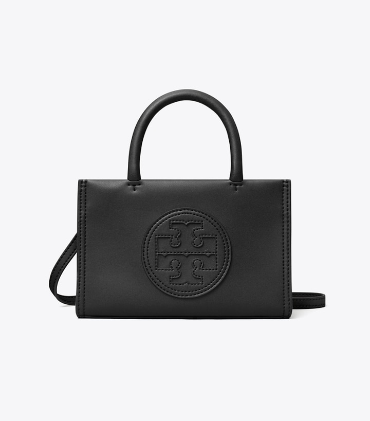 Black Tory Burch Mini Ella Bio Women's Tote Bags | AU0296713