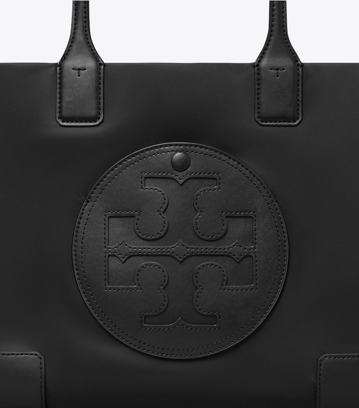 Black Tory Burch Small Ella Women's Tote Bags | AU3921587