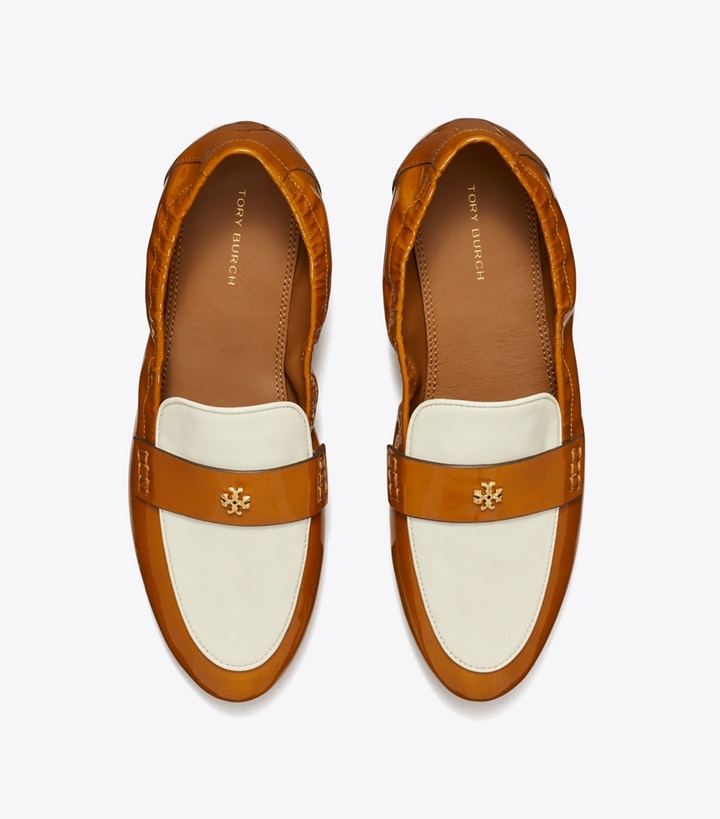 Cuoio Spongy Perla Spongy Tory Burch Ballet Women's Loafers | AU2096547