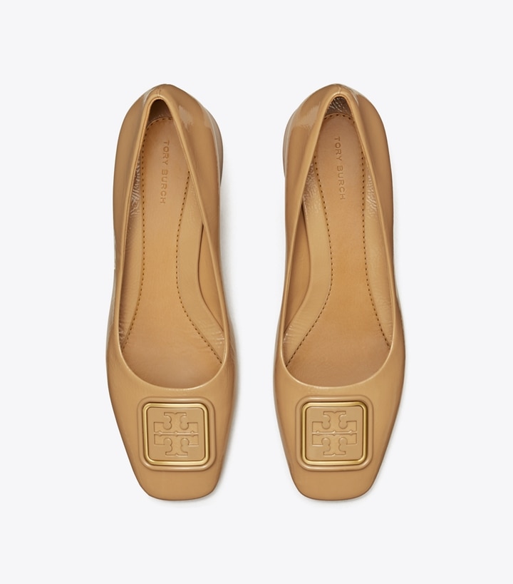 Ginger Shortbread Tory Burch Georgia Pump Women's Heels | AU9156482