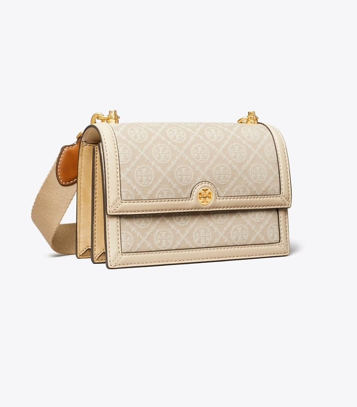 Ivory Tory Burch Small T Monogram Women\'s Shoulder Bags | AU1570934