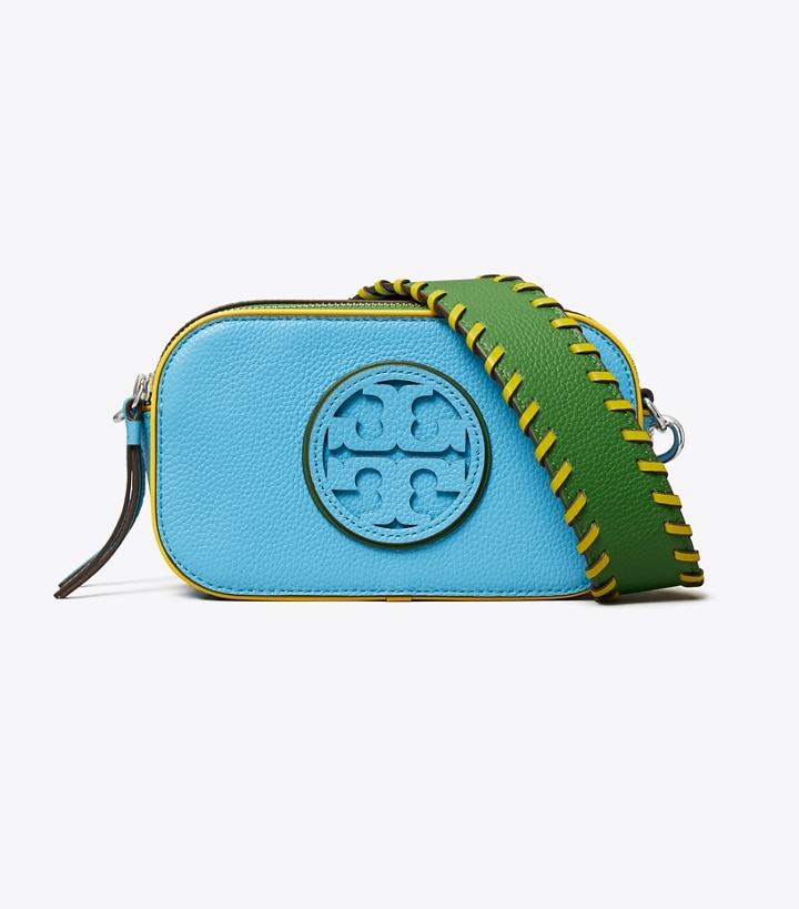 Moroccan Blue Tory Burch Miller Pop Edge Mini Women's Crossbody Bags | AU1539874