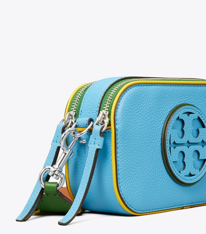 Moroccan Blue Tory Burch Miller Pop Edge Mini Women's Crossbody Bags | AU1539874