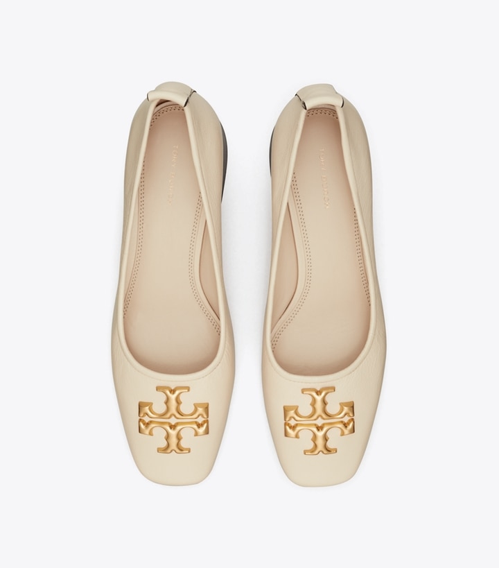 New Cream Tory Burch Eleanor Pump Women's Heels | AU2951037