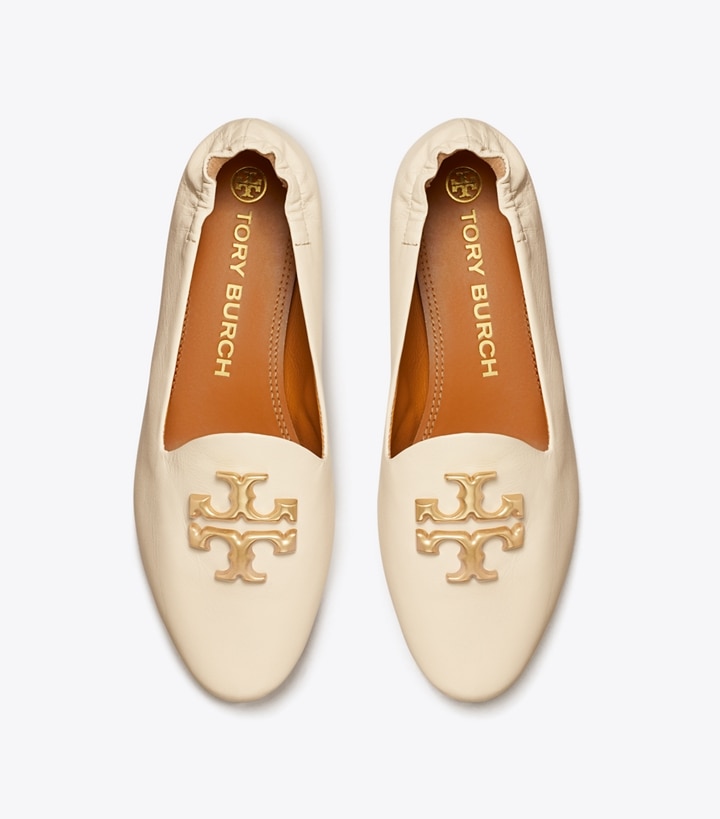 New Cream Tory Burch Eleanor Women's Loafers | AU4870935