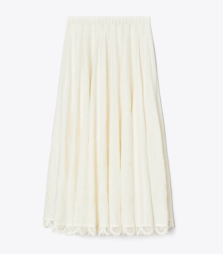 New Ivory Tory Burch Lace Women\'s Skirts | AU5043281