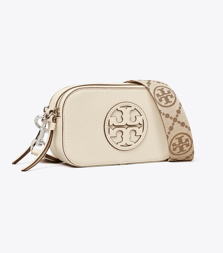 New Ivory Tory Burch Mini Miller Women\'s Crossbody Bags | AU4103986