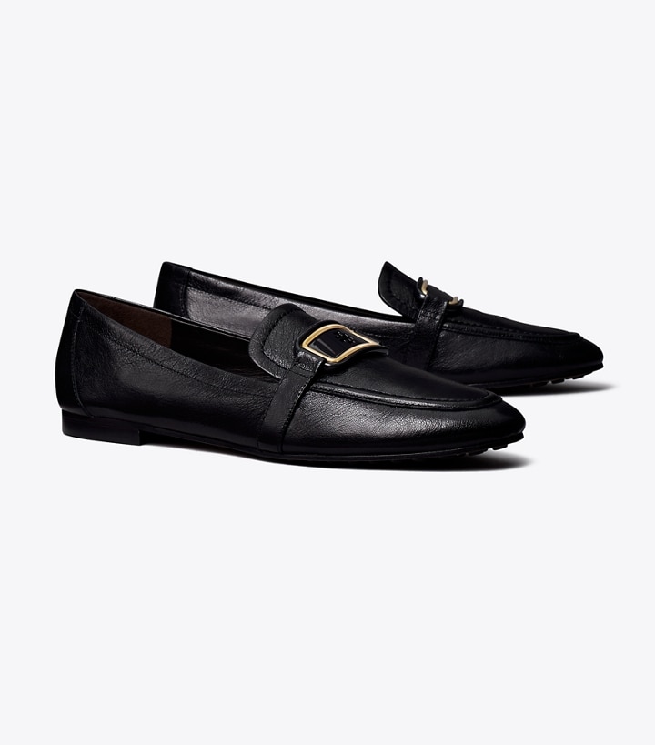 Perfect Black Tory Burch Eleanor Women\'s Loafers | AU3681907