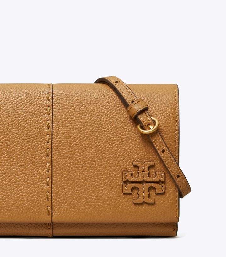 Tiramisu Tory Burch Mcgraw Wallet Crossbody Women's Mini Bags | AU6053784