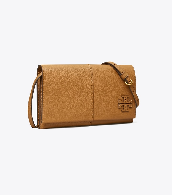 Tiramisu Tory Burch Mcgraw Wallet Crossbody Women\'s Mini Bags | AU6053784