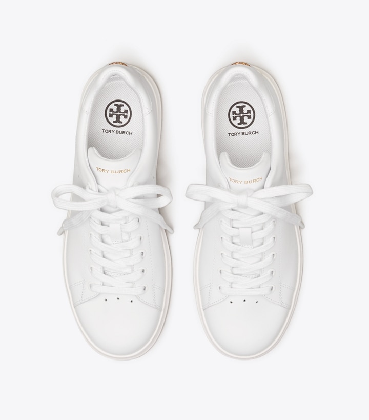 Titanium White Tory Burch Howell Court Women's Sneakers | AU5407368