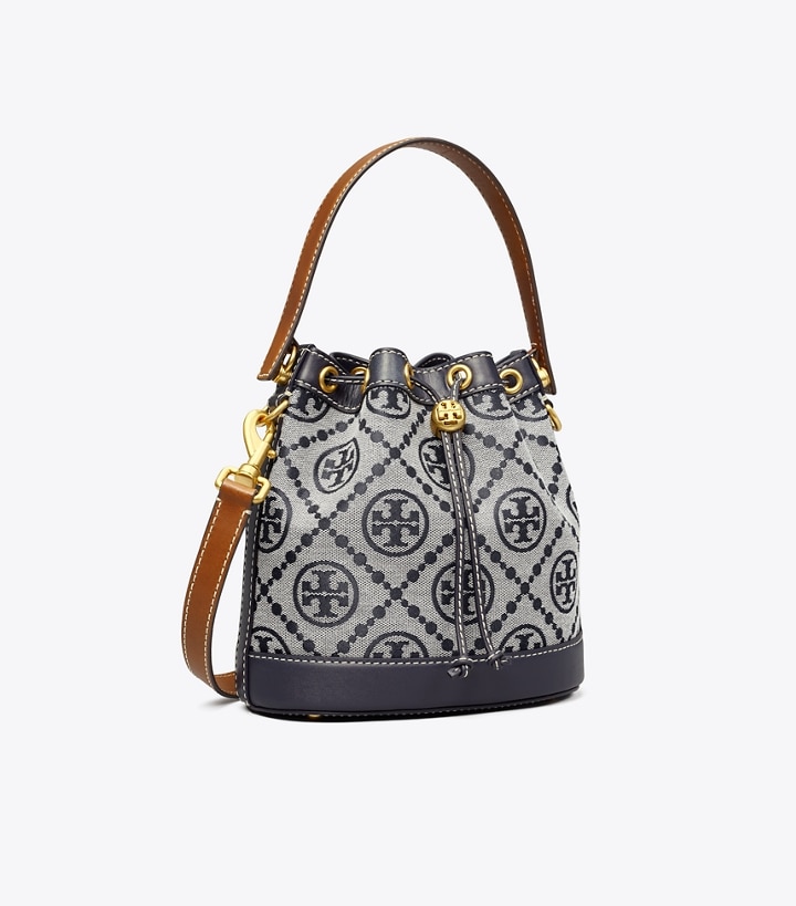 Tory Navy Tory Burch T Monogram Women\'s Bucket Bags | AU3267451