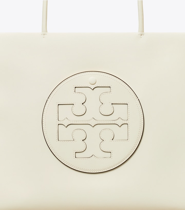 Warm White Tory Burch Ella Bio Women's Tote Bags | AU6240917