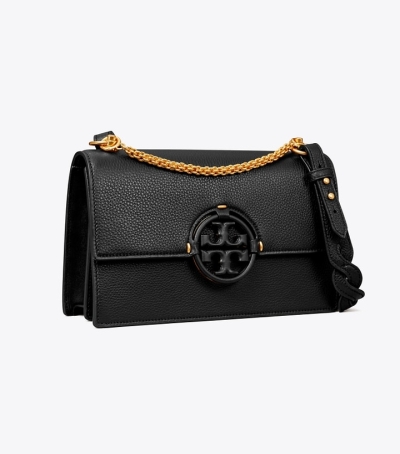 Black Tory Burch Miller Women's Shoulder Bags | AU8651302