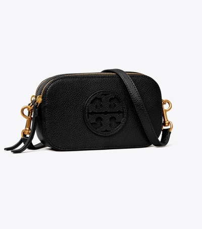 Black Tory Burch Mini Miller Women's Crossbody Bags | AU9740258