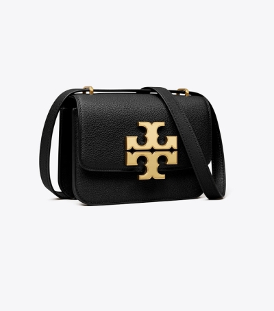 Black Tory Burch Small Eleanor Convertible Women's Shoulder Bags | AU2467350