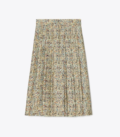 Bright Horizon Tory Burch Printed Silk Pleated Women's Skirts | AU8172963