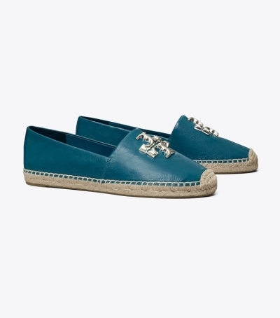 Brisk Blue Tory Burch Eleanor Women's Espadrilles | AU4821736