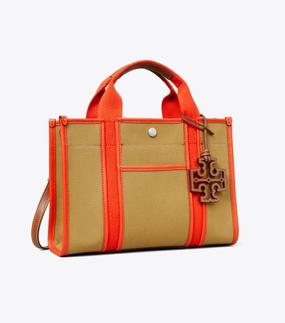 Cumin Tory Burch Small Twill Women's Tote Bags | AU2093147