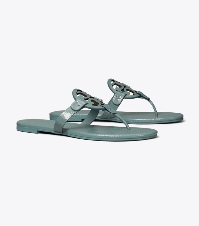 New Arctic Tory Burch Miller Soft Patent Leather Women's Sandals | AU2740681