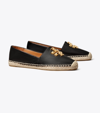 Perfect Black Tory Burch Eleanor Women's Espadrilles | AU2836501