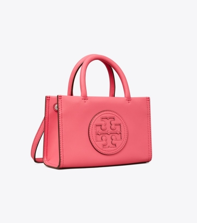 Watermelon Pink Tory Burch Mini Ella Bio Women's Tote Bags | AU6924508