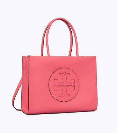 Watermelon Pink Tory Burch Small Ella Bio Women's Tote Bags | AU0637815